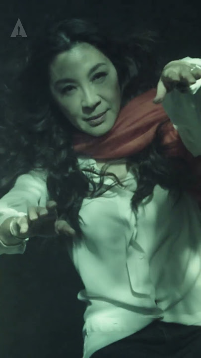 Michelle Yeoh Demonstrates the Art and Craft of Visual Effects | #Shorts #Oscars