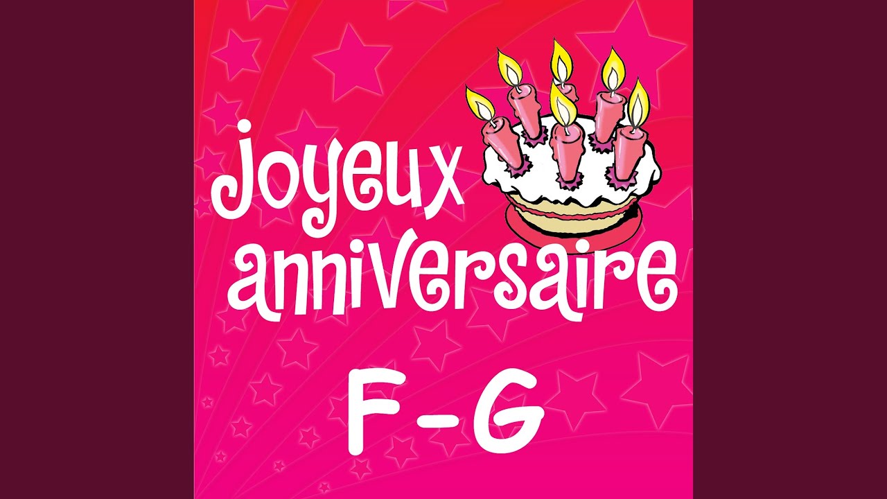 Joyeux Anniversaire Frédérique