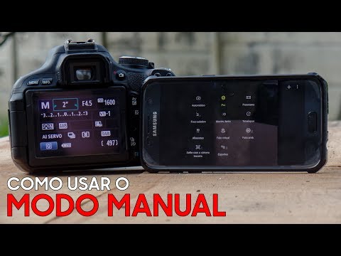 Vídeo: Como você coloca uma câmera no modo manual?
