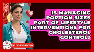Is Managing Portion Sizes Part of Lifestyle Interventions for Cholesterol Control?