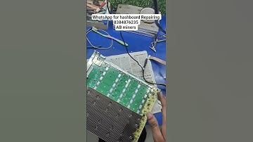 Antminer S21+ 235Th hashboard repair done #Antminer #bitmain #zuesmining #Avalon #hashboardrepairing