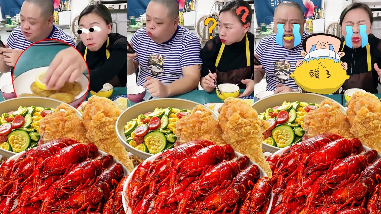 蠢老公吃柠檬没反应？媳妇不信邪自己尝了一口，直接酸掉大牙！【朱大帅and依美姐】