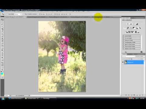 How To Use A Template in Photoshop - YouTube