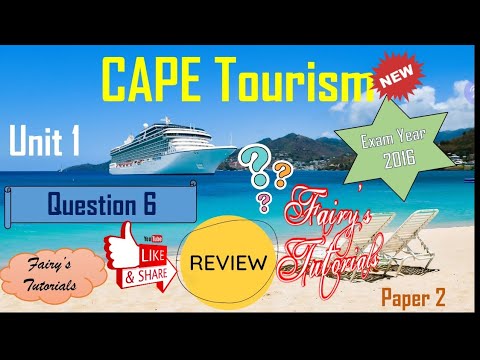 cape tourism unit 1 notes