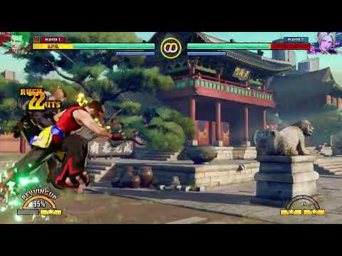 [FATAL FURY  City of the Wolves] 페인트와 브레이킹만 잔뜩 들어가는 김동환의 역가드 겉멋 콤보