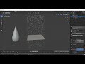 Rain Animation in blender