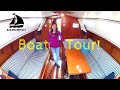 Boat Tour: Welcome Aboard our Small Sailboat | ⛵ Sailing Britaly ⛵