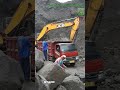 JCB Excavator Loading Truck #shorts #jcb #excavator #jcbvideo #alatberat