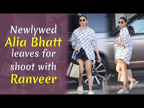 Newlywed Alia Bhatt leaves with Ranveer Singh for Rocky Aur Rani Ki Prem  Kahani shoot - India Today