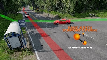 BeamNG Drive 0.31 Tutorial - How to Make Basic AI Path Scripting #beamngdrive #beamngmods #beamng