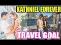 Kathryn Bernardo At Daniel Padilla Travel Goal