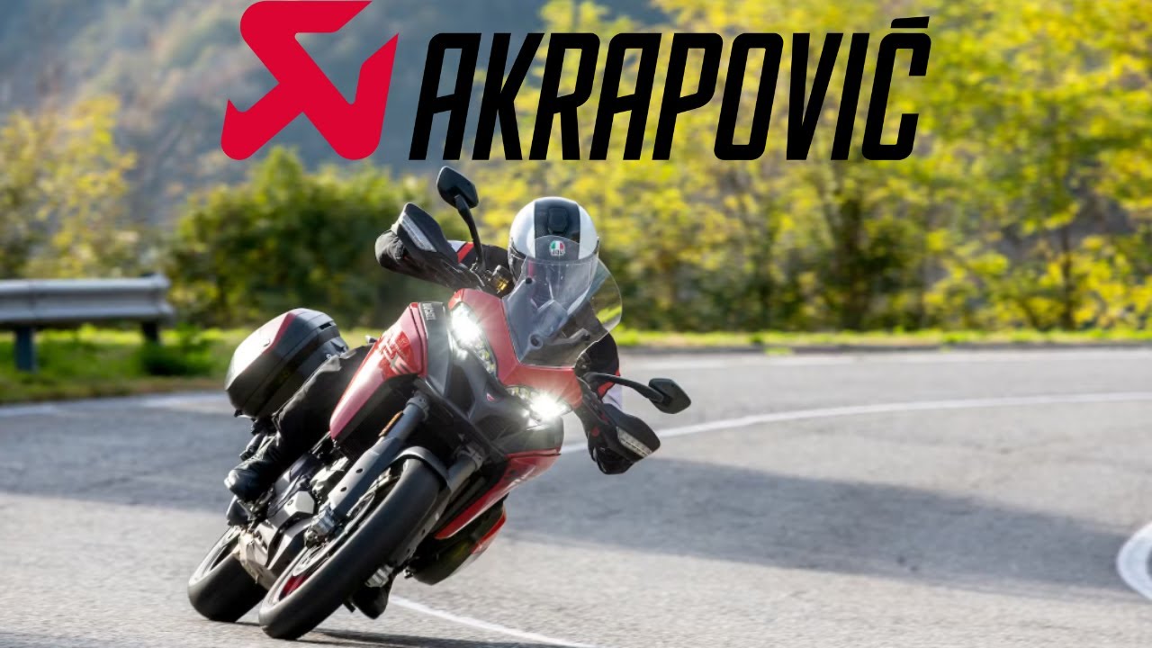 DUCATI MULTISTRADA V2S RIDE & AKRAPOVIC EXHAUST