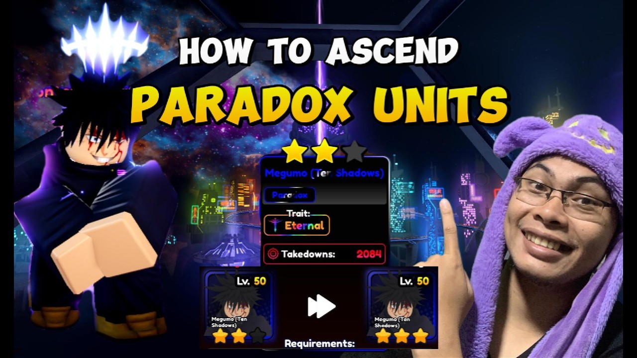 How to Ascend Paradox Units in Roblox Anime Paradox