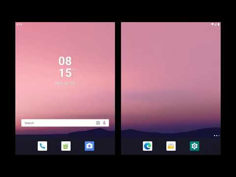 Первое видео интерфейса Microsoft Surface Duo