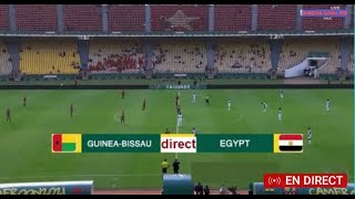 بث مباشر مباراة مصر وغينيا بيساو اليوم  Egypte vs Guinée Bissau