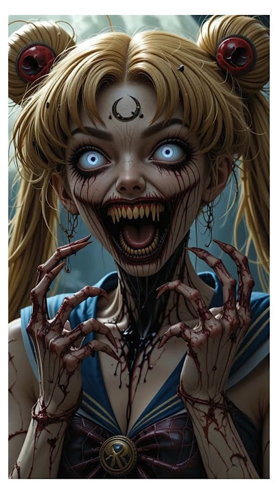 Horror Version of Sailor Moon Characters: Terrifying Transformations of the Beloved Guardians!
