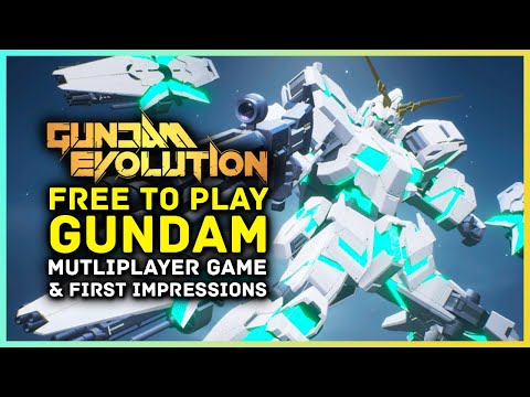 Gundam Evolution traz a ação de um jogo free-to-play de tiro em