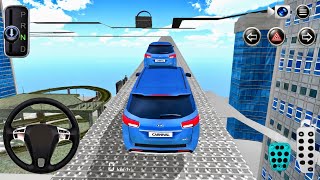 Kia Carnival vs Impossible Sky Ramp! Most Realistic Mobile Driving Game Challenge | 3D Driving Class screenshot 4