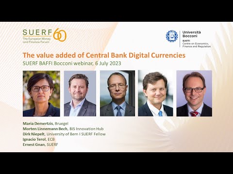 Welcome to SUERF - The European Money and Finance Forum