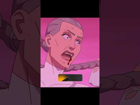 Нолан спасает Марка от бабки 😱☠️ #invincible #omniman #markgrayson