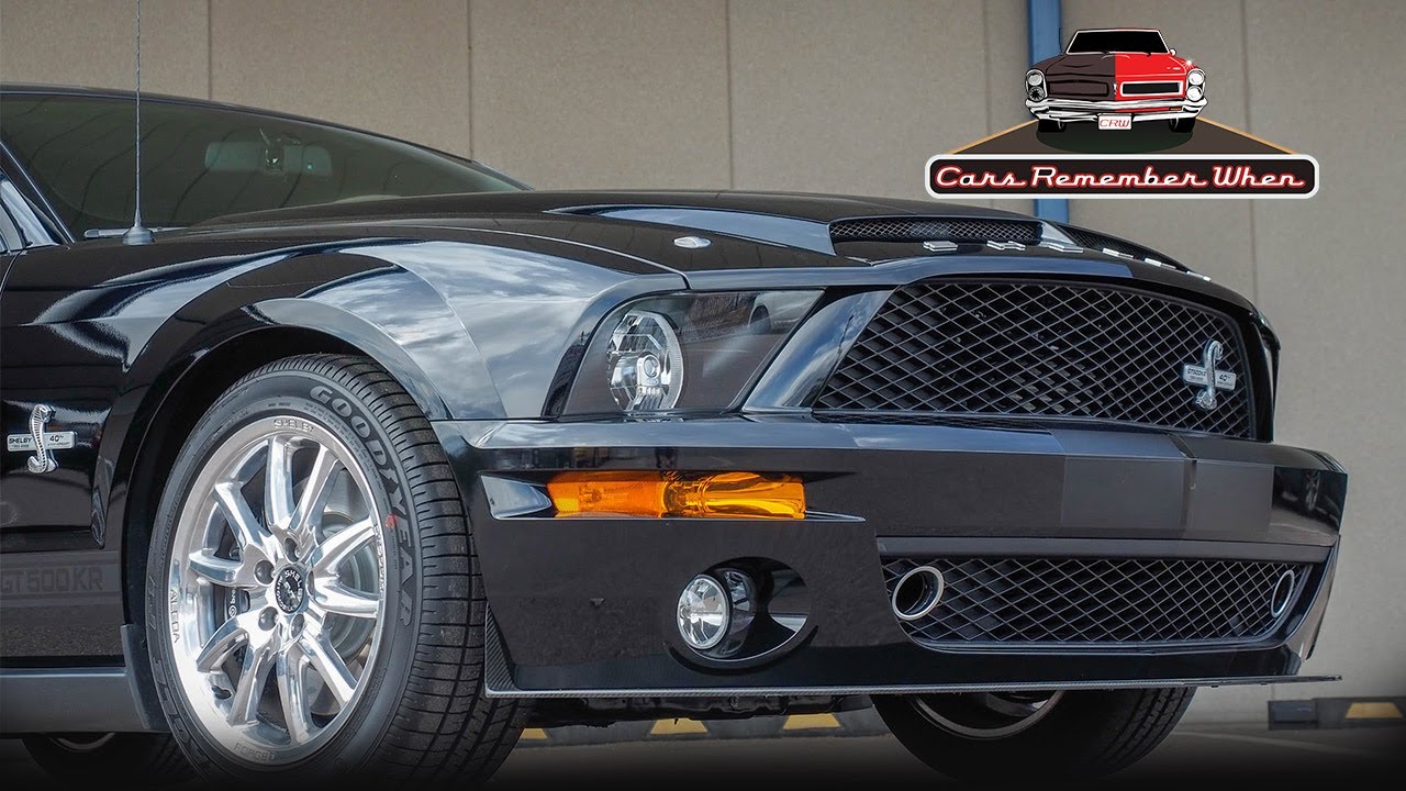 GT500KR 40th Anniversary Limited Edition 2008 Ford Mustang GT