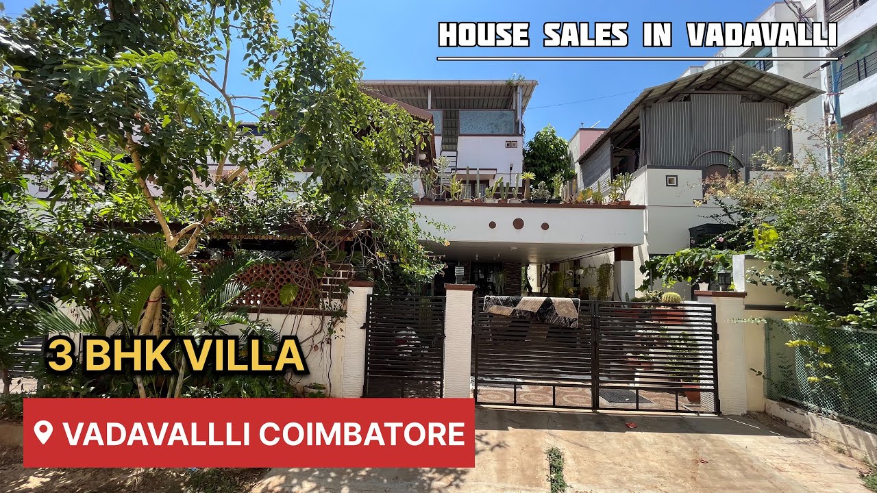 Old house sales in Vadavalli with Garden Setup🏡🏡🏡 Coimbatore 3bhk
