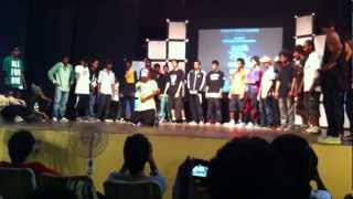 Bboy FyreStorm BOTY 2012 South India Qualifiers Round 1