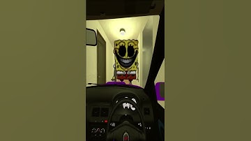 Scary SpongeBob chasing me in Liminal Hotel  #gmod #nextbots #horrorgaming #creepy #garrysmod #bhoo