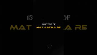 Download Lagu Feel the raw emotions with Mat Aazma Re – a soulful track song by the legendary KK #hindilyrics MP3