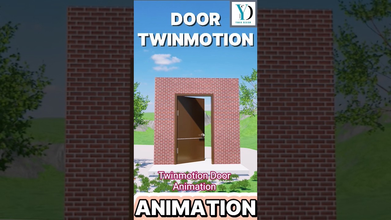 Master Twinmotion door animation : beginner to pro 