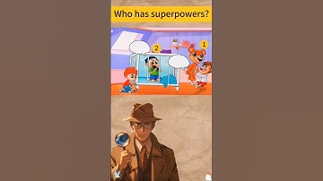 Who has superpowers? #quiz #genius #riddleoftheday #enigma #riddles