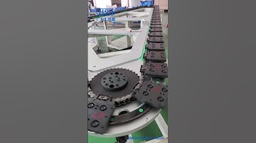 Non-standard customized chain ring guide conveyor line, ring guides track systems, chain conveyor