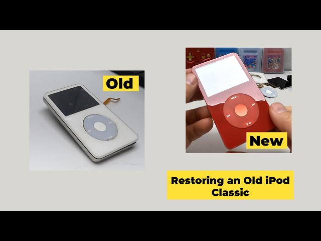 iPod Classic Restoration & Modification: Adding 256GB, MagSafe
