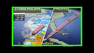 Breaking News Hurricane Philippe Path Update Latest Track Model Shows Tropical Storm Smashing Fl