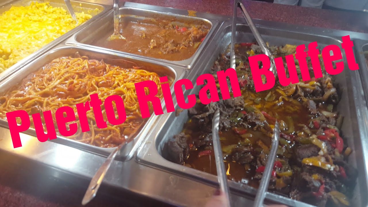 Mesa Buffet, Puerto Rican food Springfield Mass YouTube