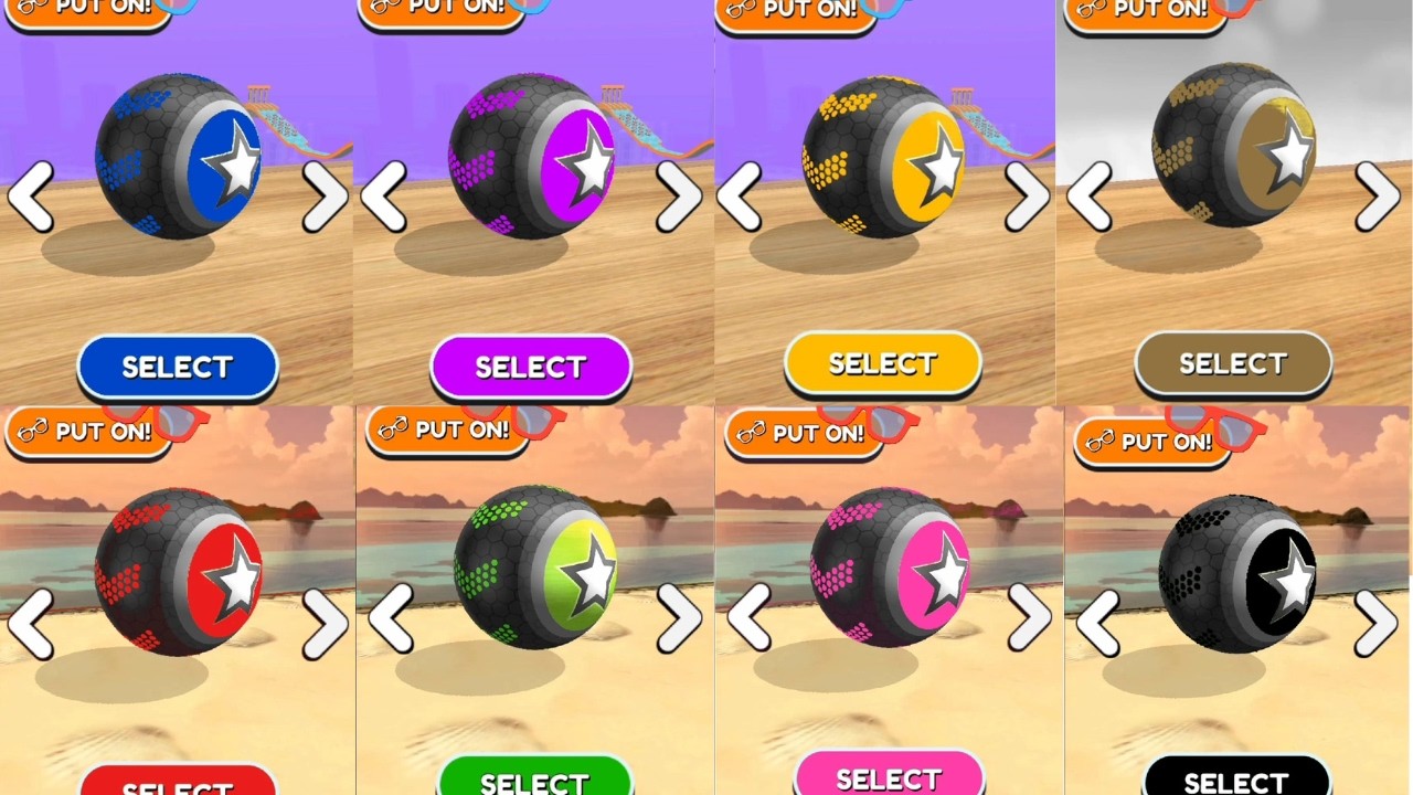 Going Balls All Balls All Colors All Levels Android / Ios Gameplay Walkthrough