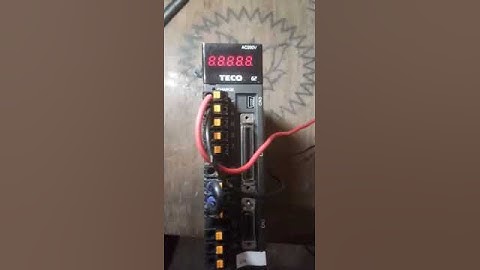 Teco Servo Drive Repairs @ Beve Machine Tool Solutions, Bangalore, Call - 9980146611