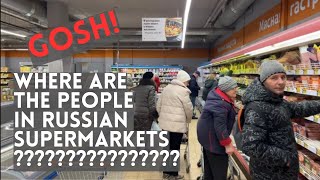 WHERE ARE THE PEOPLE in Russian Supermarkets??? by Baklykov. Live / Russia NOW 10,782 views 2 months ago 5 minutes, 8 seconds