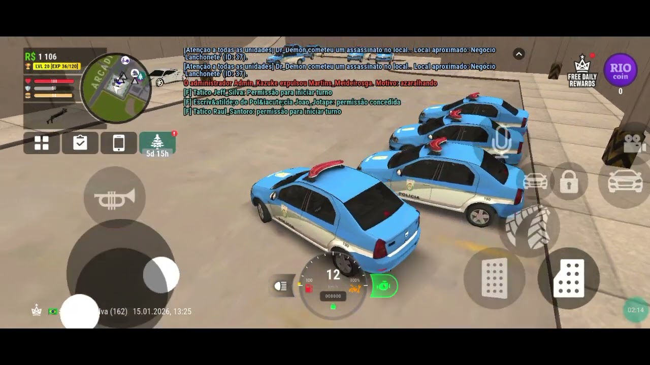 Serv 28 com bug,suspeito de trapaça 