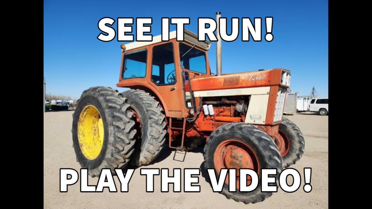 International 1066 Turbo 125HP MFWD Tractor YouTube