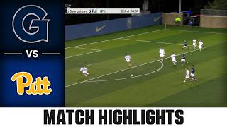 Georgetown vs. Pitt Match Highlights | 2026 ACC Men's Soccer