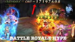 HIGH CRITTING IN BATTLE ROYALE in League of Angels 2