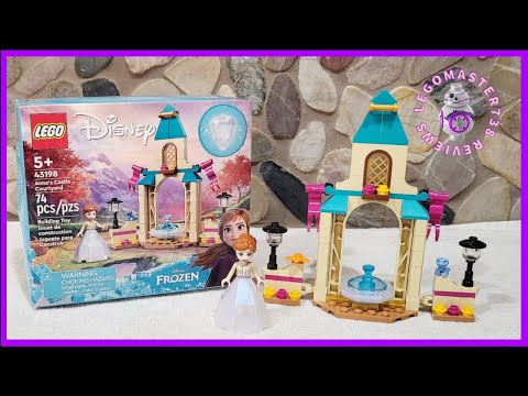 *NEW* Lego Disney: Frozen Anna's Castle Courtyard Review | 43198 | LegoMaster738