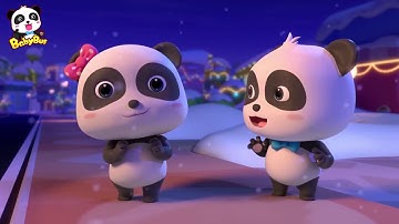 Tặng quà đêm giáng sinh của ông già Noel  Giáng sinh vui vẻ  Nhạc thiếu nhi vui nhộn  BabyBus