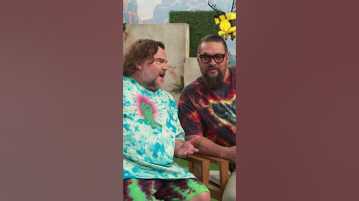 Jack Black and Jason Momoa Interview for Minecraft Movie Now Showing at Regal