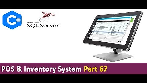 POS And Inventory System Part 67 | Stock Adjustment Module