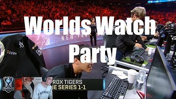 ROX vs  SKT Watch Party ft. Dyrus, Voyboy, Cop & Xell Worlds 2016