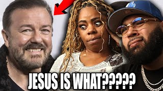 HILARIOUS!!! IS GOD GAY? | Ricky Gervais Reads NOAH'S ARK - BLACK COUPLE REACTS