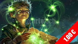 Young Mage Unveiling Arcane Map Hd Stock Footage