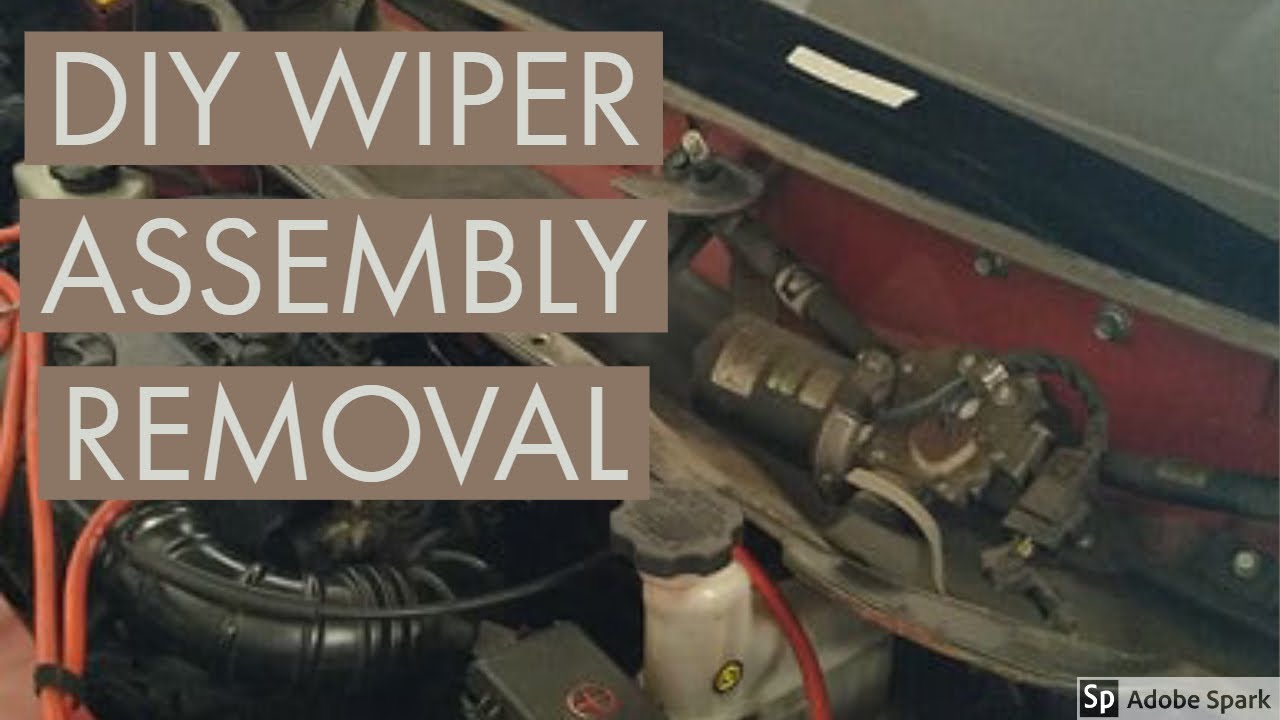 save the world DIY: WIPER BLADES REMOVAL AND WIPER ASSEMBLY (ENGLISH)